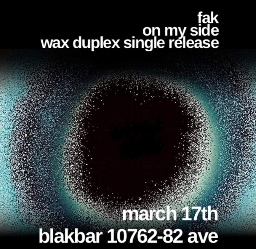 Tonight! Come by and have some fun with this banger of a show! All the awesome food, drinks, and vibes all happening here friendos so make sure to pop in and say hi! And it's some Patrick day thing or something. Show starts at 9pm! #blakbar #altrock #stpattys #whyteave #tonight