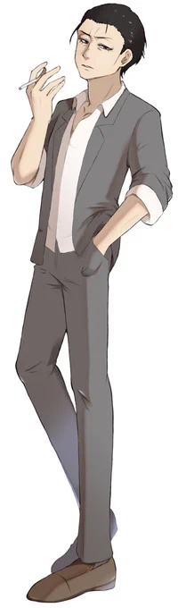 探索者の年齢って結構バラけるように設定してるんだけど、この人たちが同級生(34歳)で職業も同じ刑事なの改めてめっちゃおもろいな 