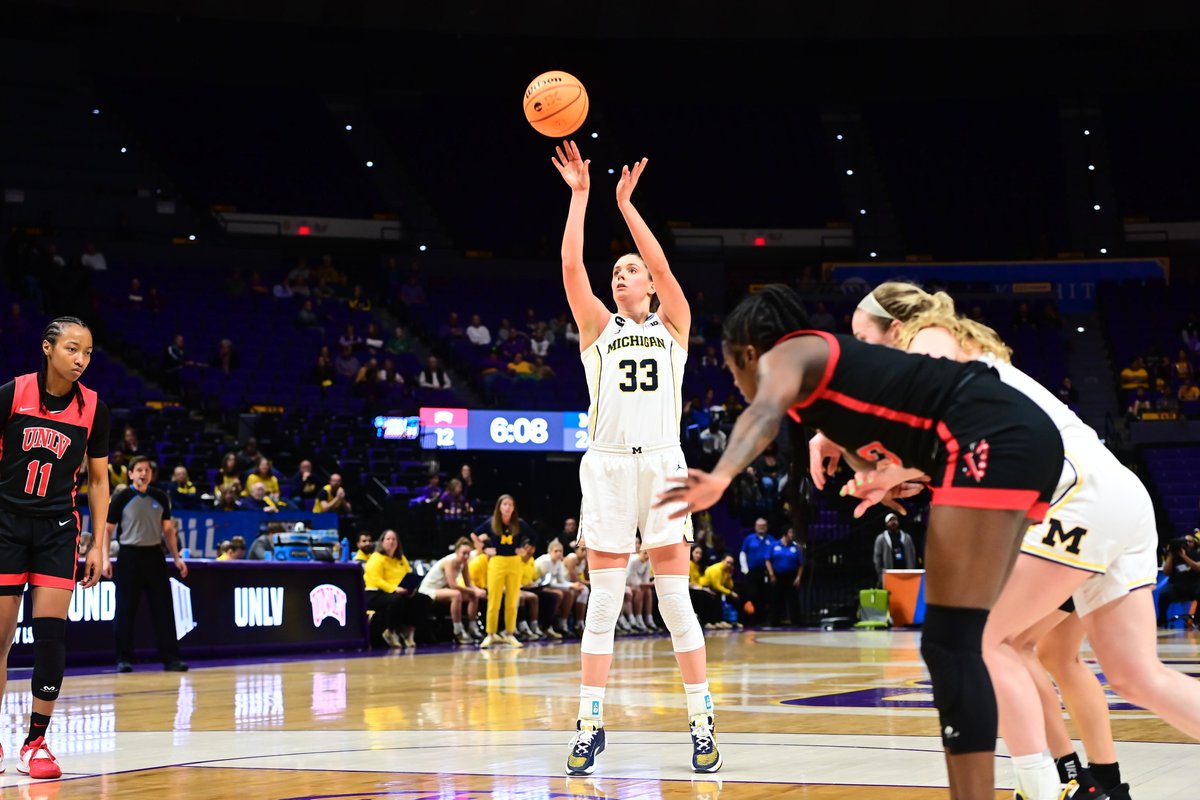Michigan Women’s Basketball (@umichwbball) on Twitter photo .<a href="/emilykiser_/">Emily Kiser</a> became the 7th different Wolverine in program history to record a double-double in the NCAA Tournament with her 18 points, 10 boards, six assists and three steals
#GoBlue .<a href="/emilykiser_/">Emily Kiser</a> became the 7th different Wolverine in program history to record a double-double in the NCAA Tournament with her 18 points, 10 boards, six assists and three steals
#GoBlue