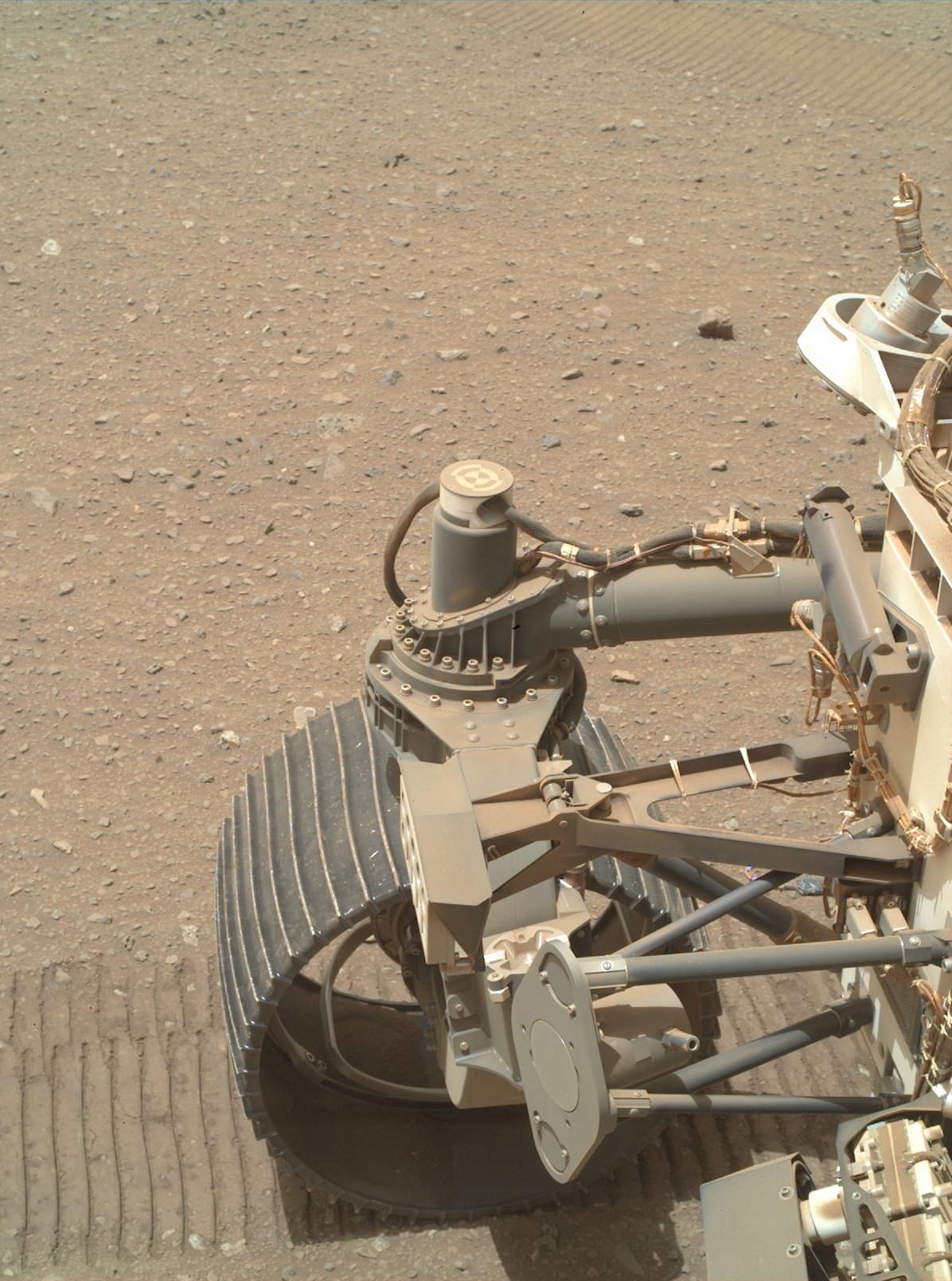 Mars From Mars Rover Wheels