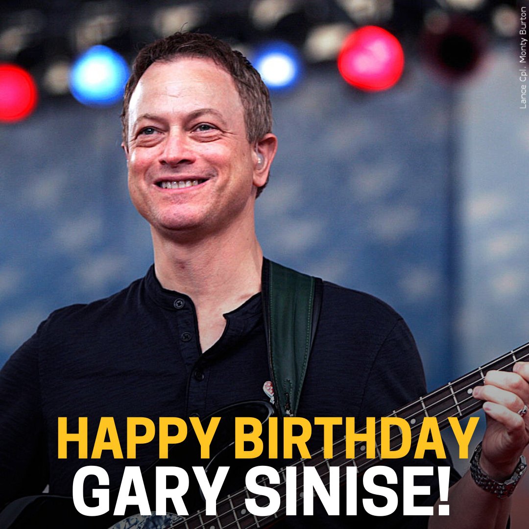 Happy 68th Birthday, Gary Sinise! 