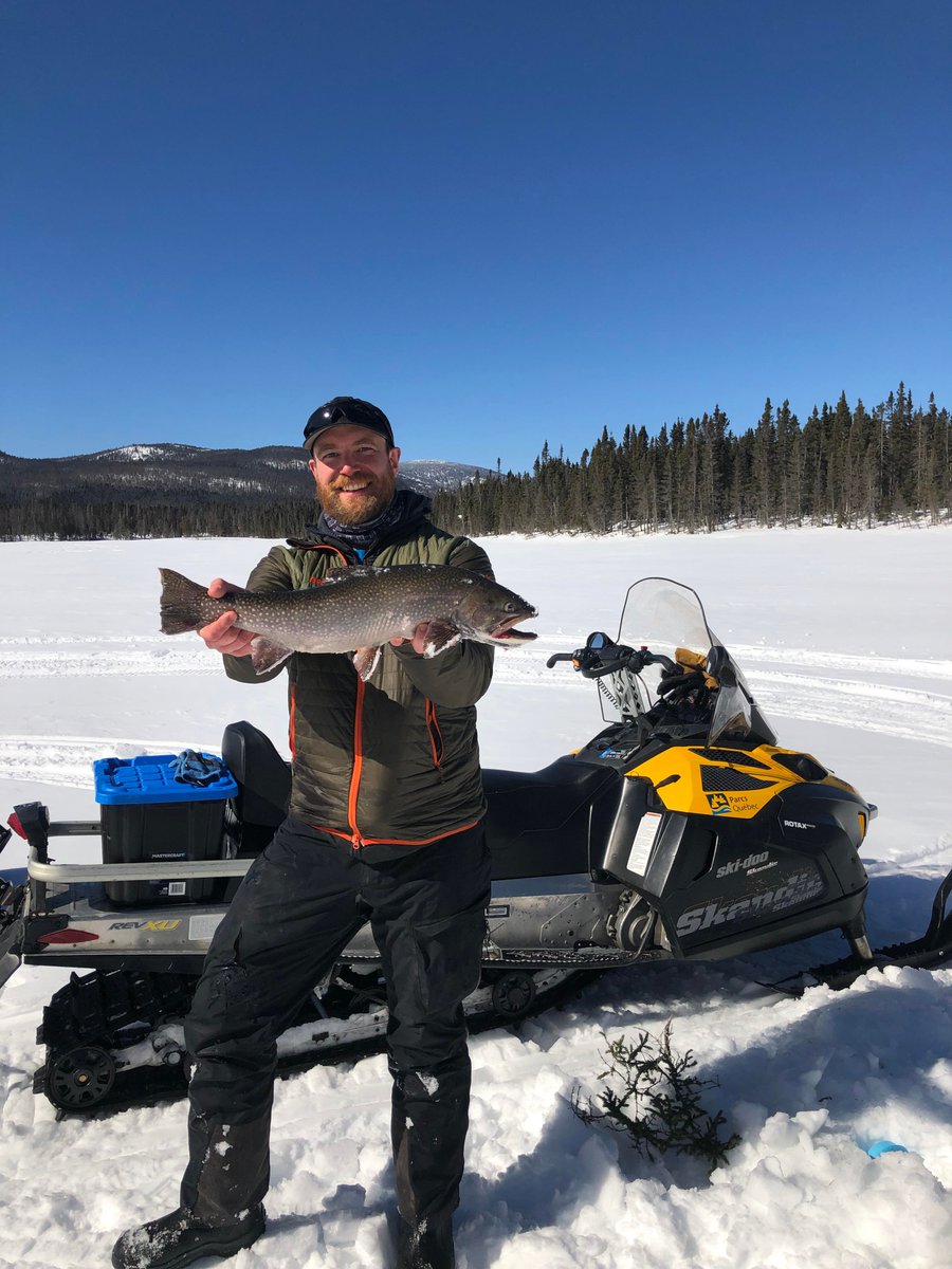 We are catching big fish during our winter field work! <a href="/Matt_JH_Gilbert/">Matt Gilbert</a> <a href="/leah_strople/">Leah Strople</a> <a href="/louisechavarie/">louise chavarie</a>