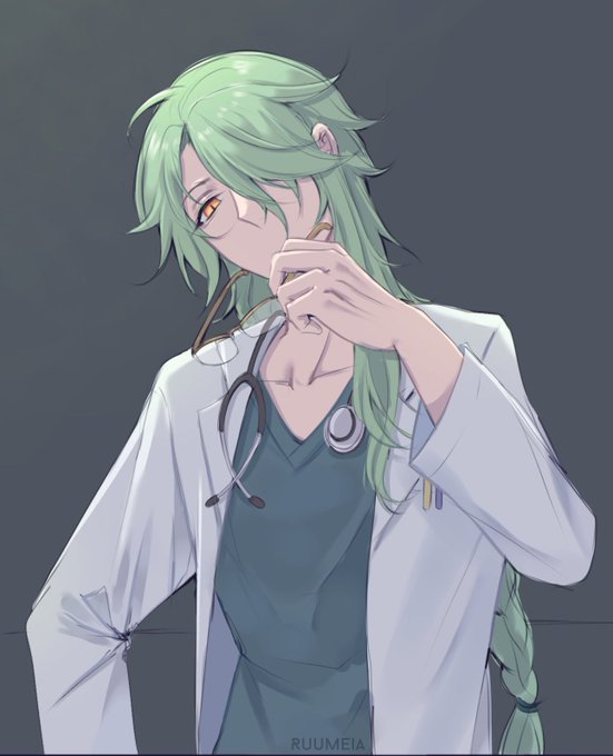 「doctor looking at viewer」 illustration images(Latest)