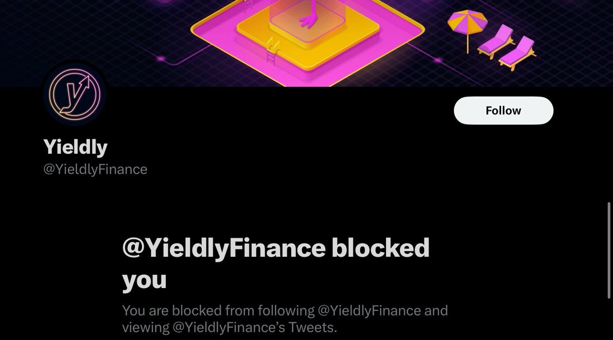 BecauseYrBored's tweet photo. There’s a small curse growing for those who block me while I’m reporting on the matter. 
#YLDY didn’t like me digging into their tokenomics
#STACI didn’t like me digging into the foundation and hires
#CHRIS doesn’t like me digging into things.. #ALLOY #ALGO https://t.co/ad564ibNld