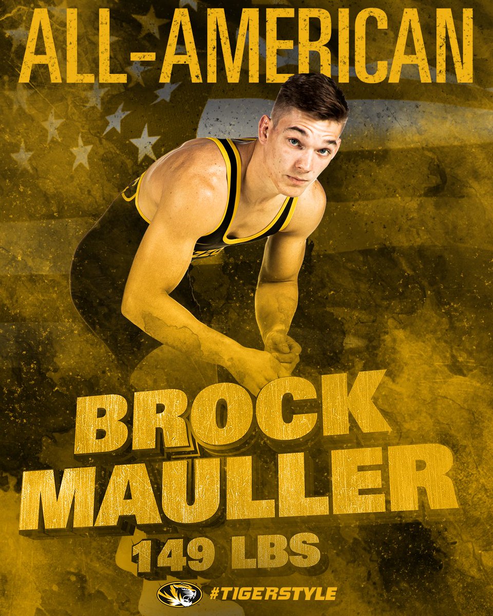Mizzou Wrestling (@mizzouwrestling) on Twitter photo Ladies and Gentlemen, Brock Mauller a three-time NCAA All-American❗️
149 | <a href="/Brock_Mauller/">Brock Mauller</a> gets the takedown with 10 seconds left to secure the 4-3 decision over Arrington (NCST). 
#MIZ🐯 #TigerStyle Ladies and Gentlemen, Brock Mauller a three-time NCAA All-American❗️
149 | <a href="/Brock_Mauller/">Brock Mauller</a> gets the takedown with 10 seconds left to secure the 4-3 decision over Arrington (NCST). 
#MIZ🐯 #TigerStyle