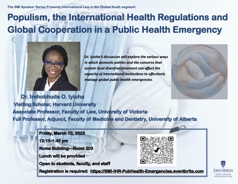 I. Iyioha (@iiyioha) on Twitter photo Great speaking at <a href="/SAISHopkins/">Johns Hopkins SAIS</a> last Friday @ the SMI Speaker Series - International Law in the Global South on the invitation of the UN Independent Expert on Human Rights & International Solidarity <a href="/obioraokaforc/">Obiora C. Okafor</a>. A pleasure to engage with such brilliant students. Great speaking at <a href="/SAISHopkins/">Johns Hopkins SAIS</a> last Friday @ the SMI Speaker Series - International Law in the Global South on the invitation of the UN Independent Expert on Human Rights & International Solidarity <a href="/obioraokaforc/">Obiora C. Okafor</a>. A pleasure to engage with such brilliant students.