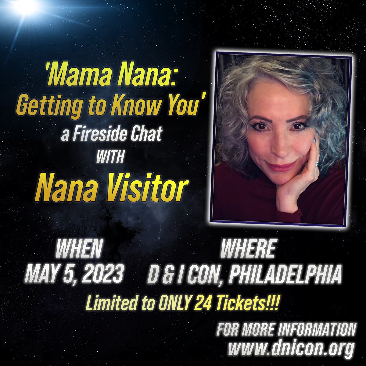 Nana Visitor on Twitter "Cannot WAIT. We have so much to talk about