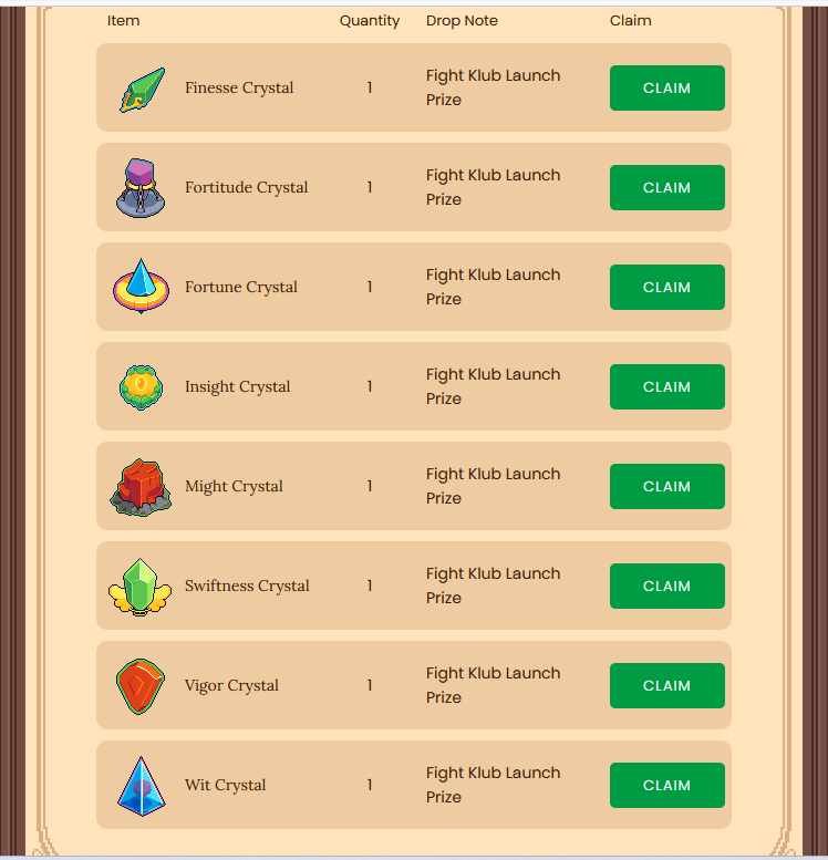 ItsJussCrypto's tweet image. @DFKFightKlub skill keeps on printing, thanks @DeFiKingdoms @BolonSoron_DFK I will put these to good use!