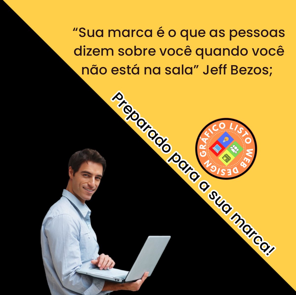 ListoDesign's tweet photo. A MARCA DA SUA EMPRESA É O QUE FALAM SOBRE VOCÊ!
#nossamarca #missaodaempresa #invocação #designgrafico #marketingdigital #identidadevisual #propaganda #redessociais #logomarca #marca #empreendedorismo #webdesign https://t.co/huT4ru28Hs
