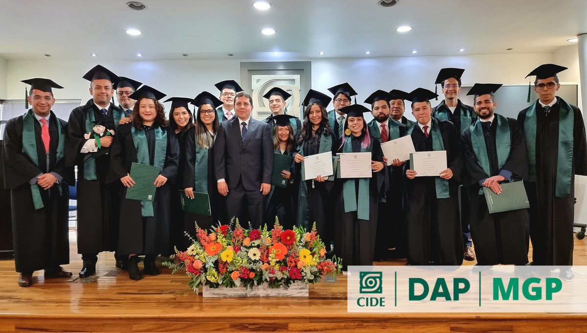 CIDE_MGP's tweet photo. 🎓 Felicidades a las graduadas y graduados de la Maestría en Gestión Pública 2021-2022.
@CIDE_MX @CIDE_DAP @CIDE_MGP https://t.co/YAfgzCj2m7