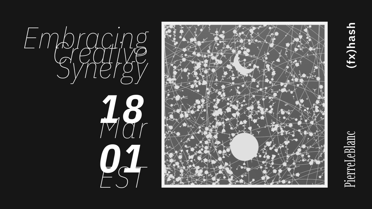 BlancLePierre's tweet photo. Embracing Creative Synergy

A harmonious fusion of human and AI artistry, transcending boundaries to redefine expression.

18 Mar, 01h EST.

https://t.co/nq7HXzQRjf

#svgjs #plottertwitter #creativecoding #gpt4 #chatgpt4 #chatgpt  #generativeai #generativeart #fxhash #tezos #xtz https://t.co/zT6i65MY2u