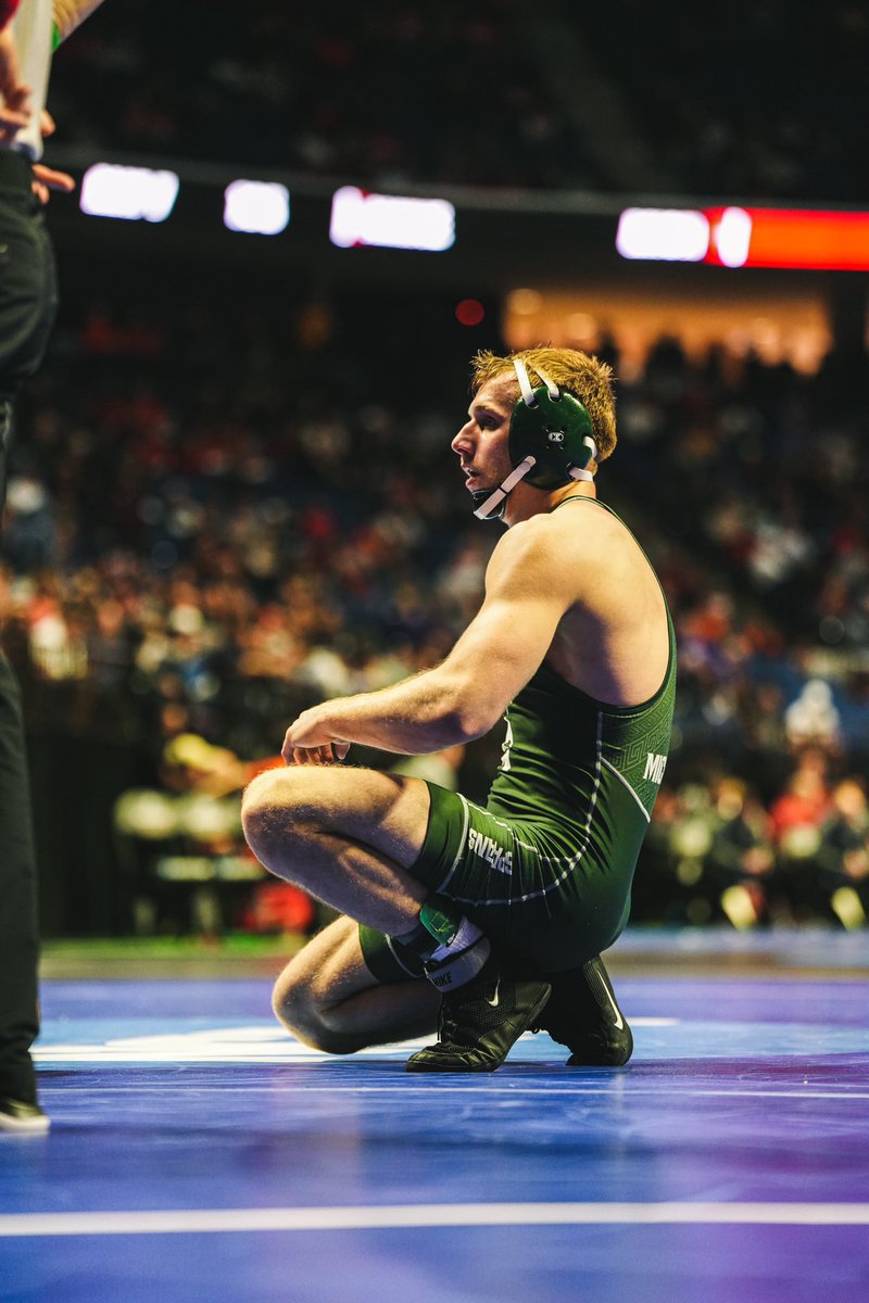 MSU_Wrestling's tweet photo. Chase Saldate and Caleb Fish fought hard in their round of 12 matches but they both came up short. 

Chase finishes his season with a 28-8 record, and Caleb finishes with a 28-11 record. Please join us in congratulating them on a great season!

#GoGreen | #SpartanStrong https://t.co/8LCk6BaUS5