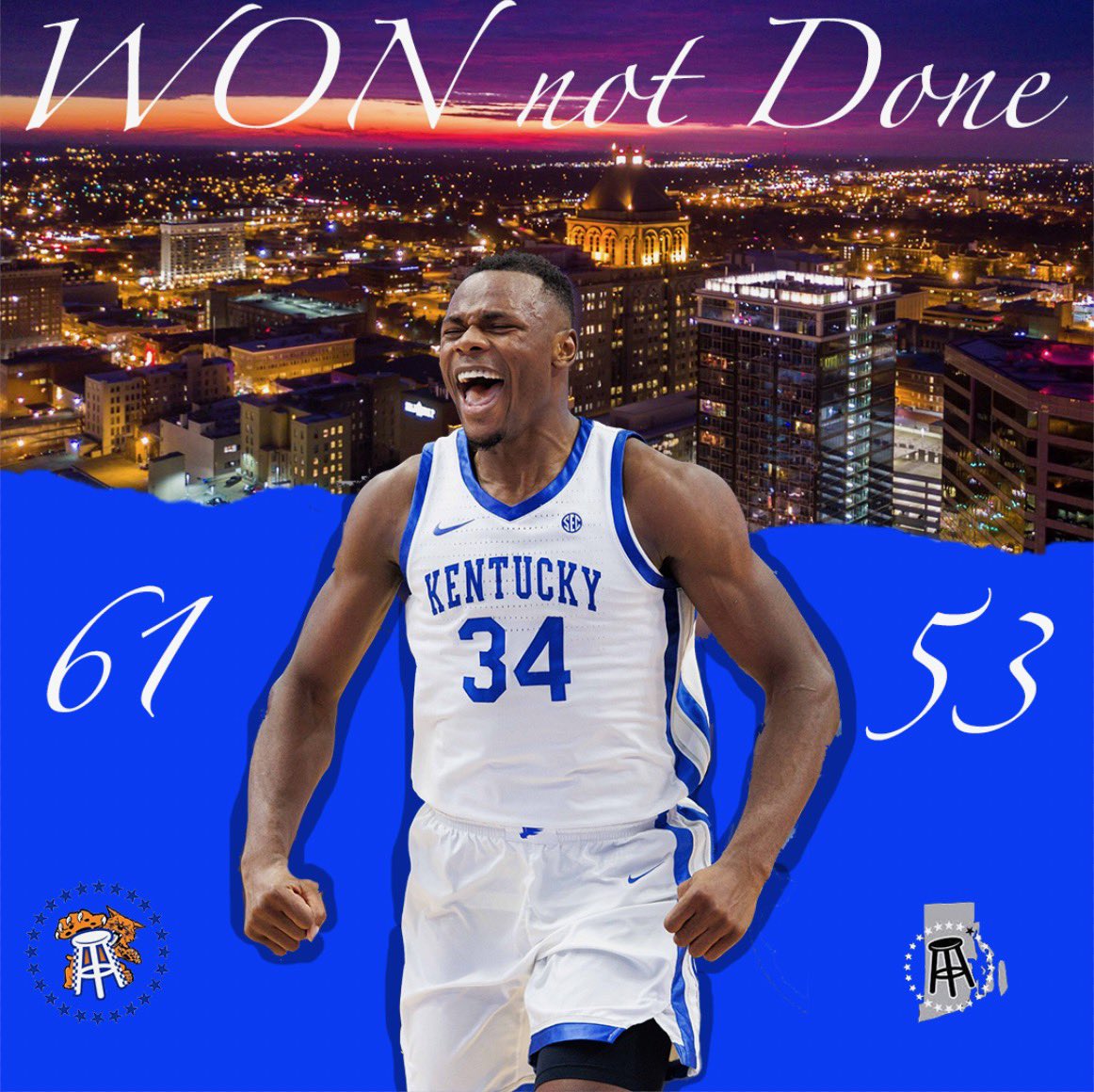 Barstool Kentucky on Twitter "Round of 32 here we come 😼"