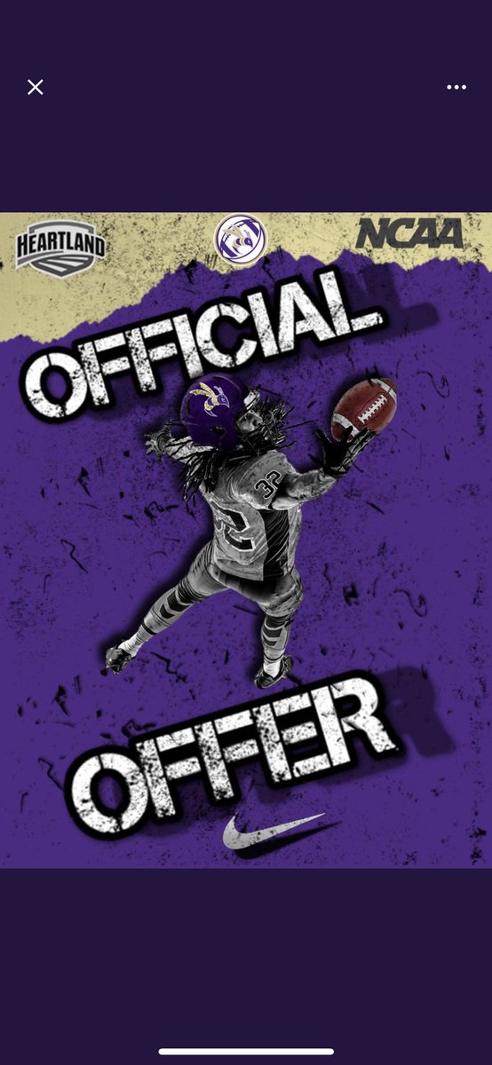 After a grey conversation with <a href="/Coach_Nickell/">Bill Nickell</a> I’m blessed to receive a offer from Defiance college🙏🏾‼️