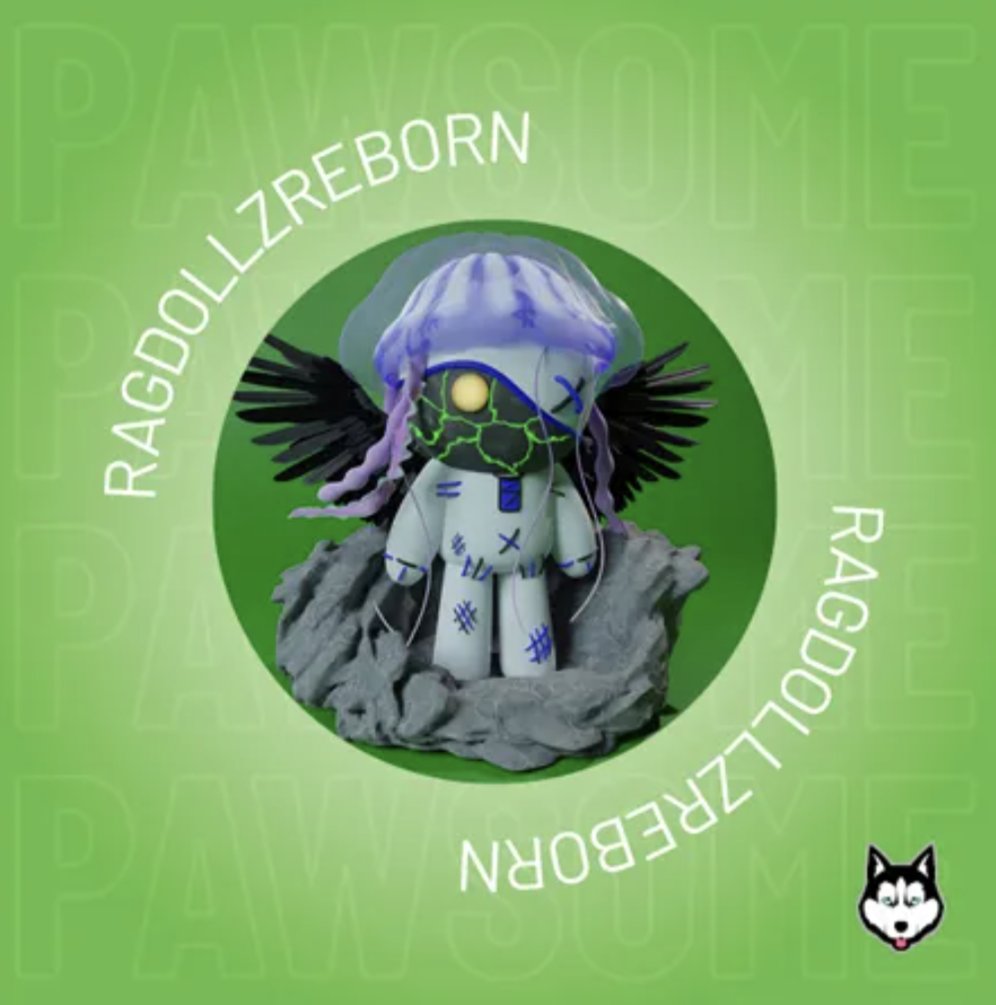 Pack mentality! Just won this RagDollzReborn in @baltotoken's Phase 3 bounties! Adopt a pup at baltoalpha.com for your chance to win! #baltotoken #baltoarmy #nft #nftcommunity