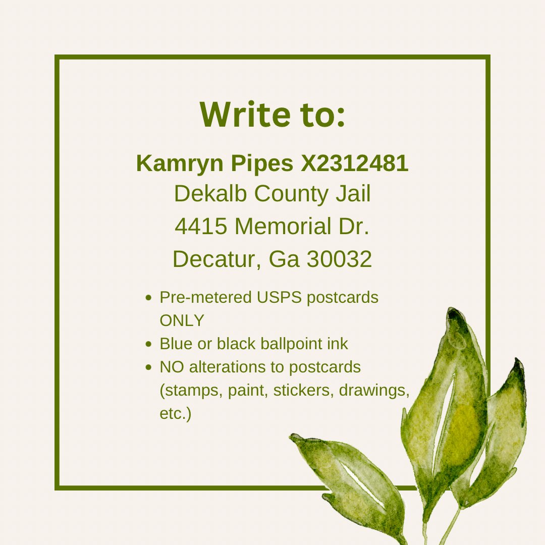 Atlanta Jail Support tweet media