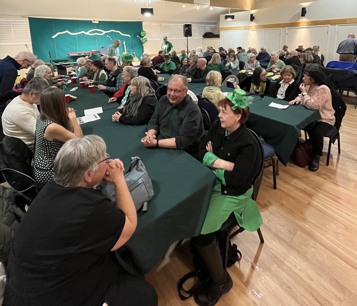 FolkRocky's tweet photo. Full house tonight!  First St Patrick’s Night at the Rocky for three years! Let the fun begin! https://t.co/GQgUCY2TU3