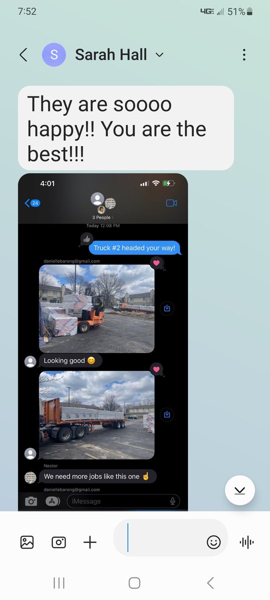 When you get a customer who is happy with the delivery of 3 out of 5 truck loads of drywall, all ordered in, especially for him. #teamwork, <a href="/ImogeneGrant19/">Imogene Grant</a> <a href="/LarryMaya2/">Larry Maya</a> <a href="/Akayla_3016/">Akayla Thomas</a> <a href="/THD3016KCMO/">Bannister Home Depot</a>