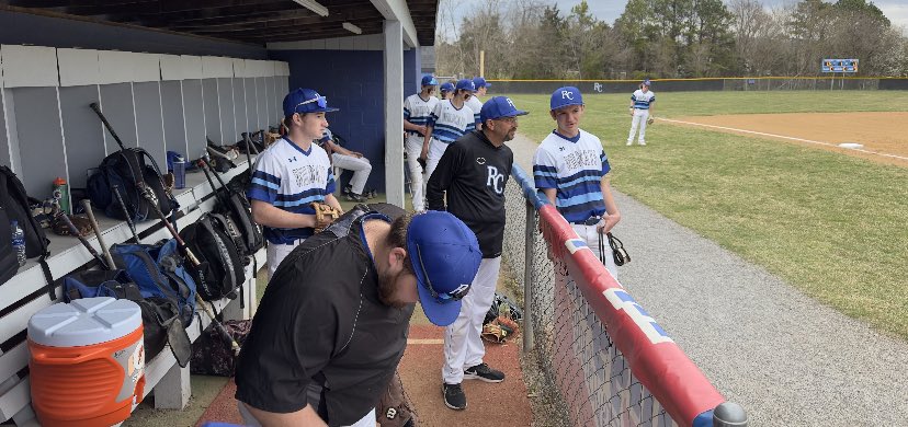Rchsathletics's tweet photo. In baseball action:

Powered by back to back dingers from Clay Irvine and Derek Smith, varsity baseball defeats Staunton 8-3.  Sean Martino pitched a complete game 2 hitter for the Wildcats.

JV baseball defeated Staunton 11-4 https://t.co/DRuhhTNjYi