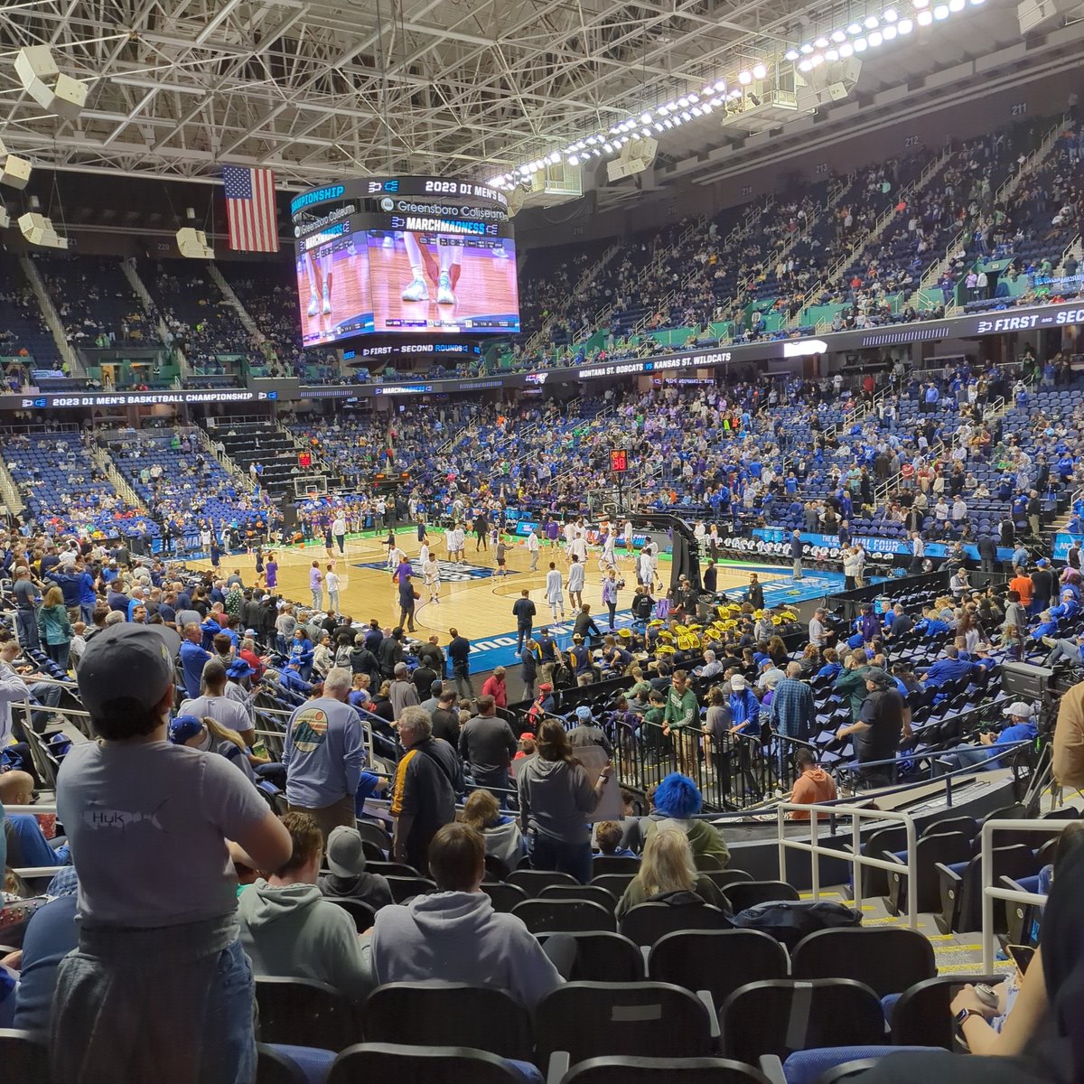 cltksualumni's tweet image. Here we go! Round one! Let's go, Cats! #crazyfaith
@kstatealumni #kstatealumni #kstate #wildcats #kstatembb #kansasstateuniversity #purplepride #gameday #charlottenc #clt