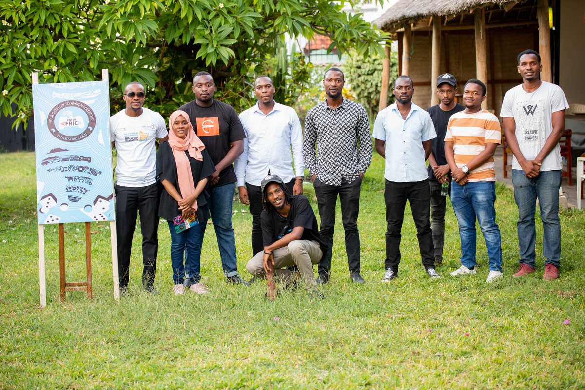 It was really great to see amaizing key actors in the creative and game industry space  #Goethetanzania
We are excited to connect and shared valuable knowledge to positively impact our industry.
THANK YOU ALL COMING 💐
<a href="/enterafrica_org/">Enter Africa</a>
#Enterafricatz #Africacreatives  #DigitalArt