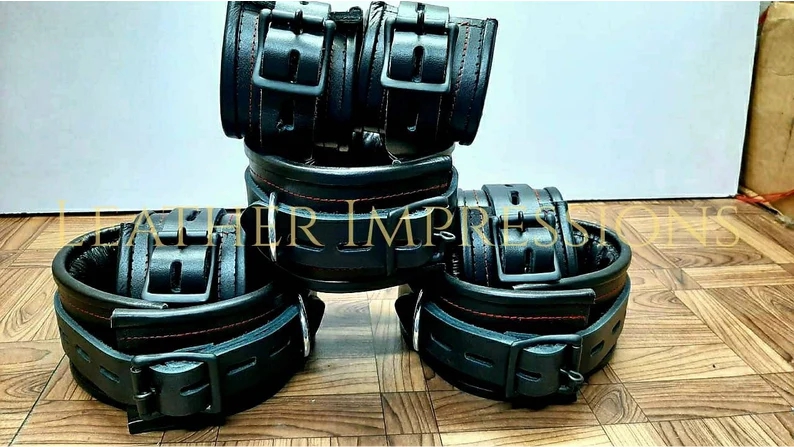 Hot_BDSM_Gear's tweet photo. 100% Cowhide Leather Bondage Cuff Restraints 7pcs set
♦️
Take advantage of these fantastic deal
♦️
Head to our website now to get your discount
𝐒𝐇𝐎𝐏 𝐍𝐎𝐖:https://t.co/l300axrMdm
#black #restraints #bdsmrestraints #legrestraints #cuffrestraints #bdsmharness #bdsmcommunity https://t.co/UuE9julO6U