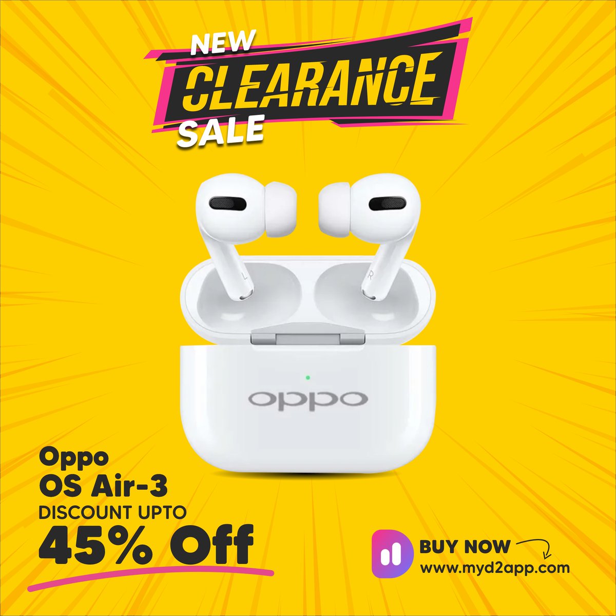 d2say1's tweet photo. Whatsapp to order>>📱: +9203048023548 👂crystal-clear sound with our earbuds #convenience #hooks #noisecancellation #music  #sale #discount #imported #bestdeal #offer #Earbudsbasic2 #clearnancesale #clearancesaleph #clearancesale2023 #discount #g11 #kitkat #lums https://t.co/7Pzl9XrF0c