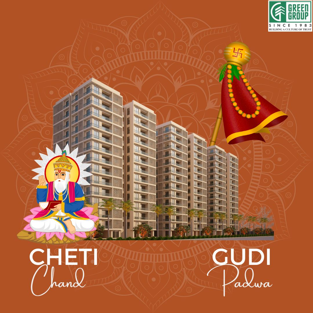GreenGroupSurat's tweet photo. May the light that we celebrate at Gudi Padwa, and Cheti Chand show us the way and lead us together on the path of peace and social harmony
#happychetichand #gudipadwa #happynewyear #investment #realestate #entrepreneur  #greengroup #surat #SuratRealEstate #realestatemarket https://t.co/oXTSPNOiRP