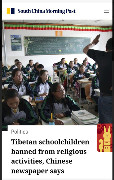 HaoYao87807579's tweet photo. If we are not saved soon from the education policy given by Xi Jinping in the country, then our mother tongue, history, way of life and our identity as Tibetans will become alien to us #ProtectTibetsChildren #SaveTibetsChildren https://t.co/QUHmtTg6s9