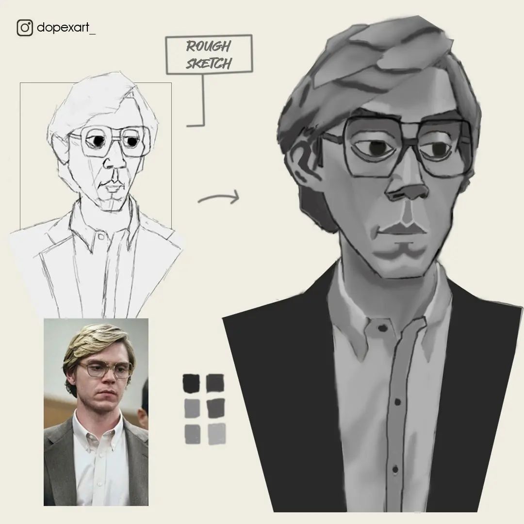 Jeffery dahmer aka (evan peters)
This was so much while creating!