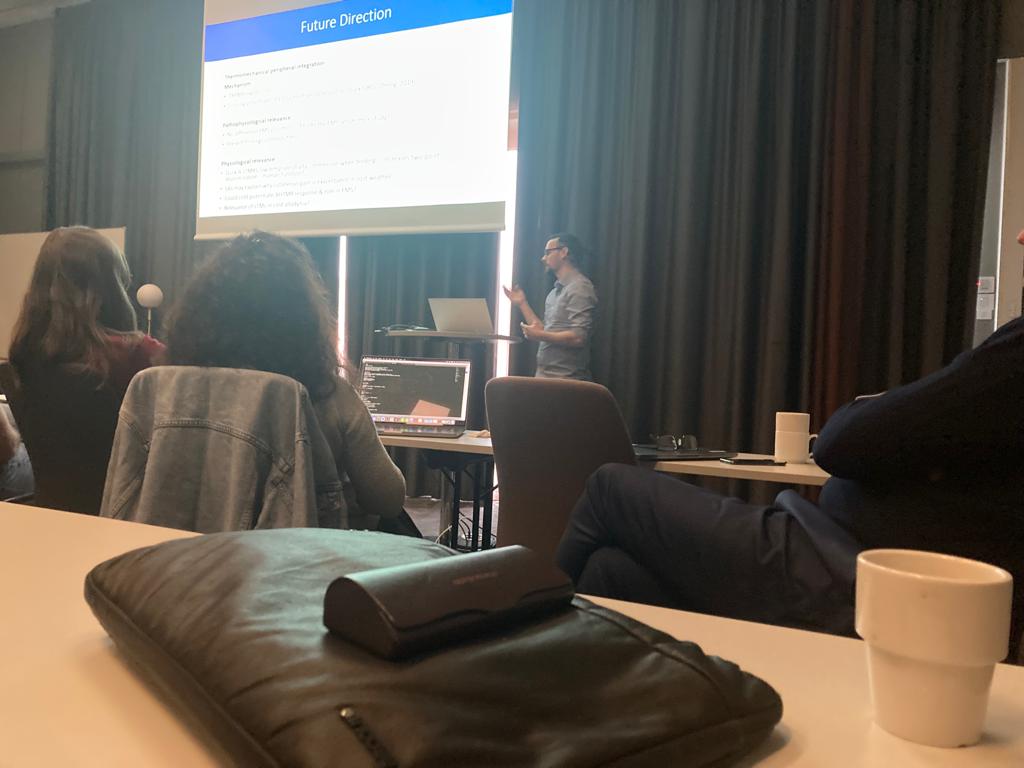 Warren___Moore's tweet photo. Had a great day at the GRASP retreat, Linkoping, Sweden, hearing great talks, presenting my PhD project and sparking new collaborations! @CSAN_LiU https://t.co/ossc89TTsH