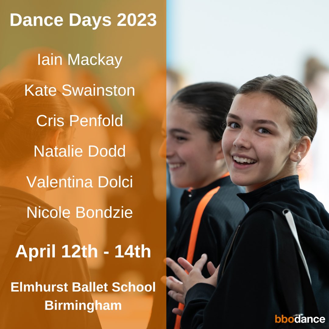 Dance Days 2023 is upon us see more info here! bit.ly/DanceDays23