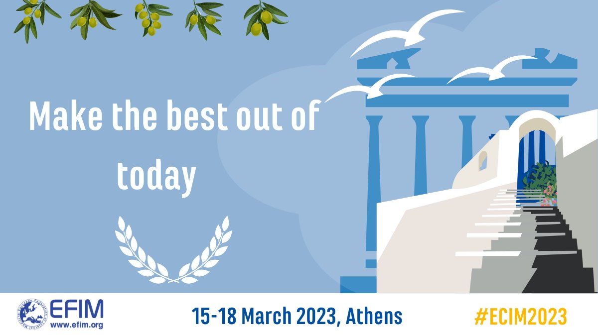 EFIM Academy, parallel sessions, award ceremony and a lot more is on the scientific agenda. Review all at &gt; bit.ly/3yipRd4

#internist #internalspecialist #internalmedicine #ECIM2023
