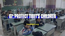 ZexianQiao's tweet photo. We need to demand from the G7 that the CCP stop its colonial boarding system and stop treating the country's children as pawns in its strategy to occupy Tibet so that our race, the generations to come, is not ruined #ProtectTibetsChildren #SaveTibetsChildren https://t.co/pGwGRGyVPS