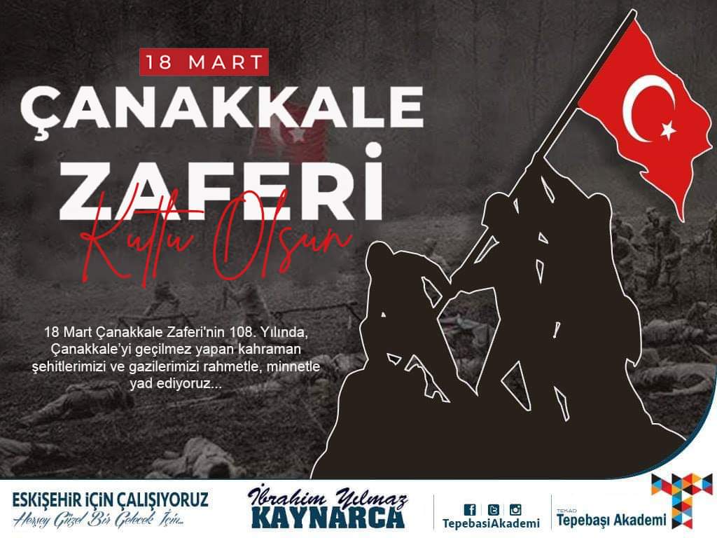 tepebasiakademi's tweet photo. 18 Mart Çanakkale Zaferi'nin 108. Yılında, Çanakkale’yi geçilmez yapan kahraman şehitlerimizi ve gazilerimizi rahmetle, minnetle yad ediyoruz...
 #18MartÇanakkaleZaferi
#ÇanakkaleGeçilmez https://t.co/agopZnjJjP