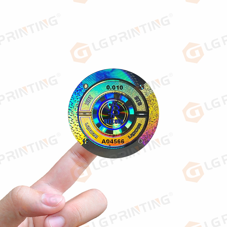 gzlgprinting's tweet image. "Upgrade your product's security with our custom-made circular holographic sitckers! #securitylabels #custommade #holographic"