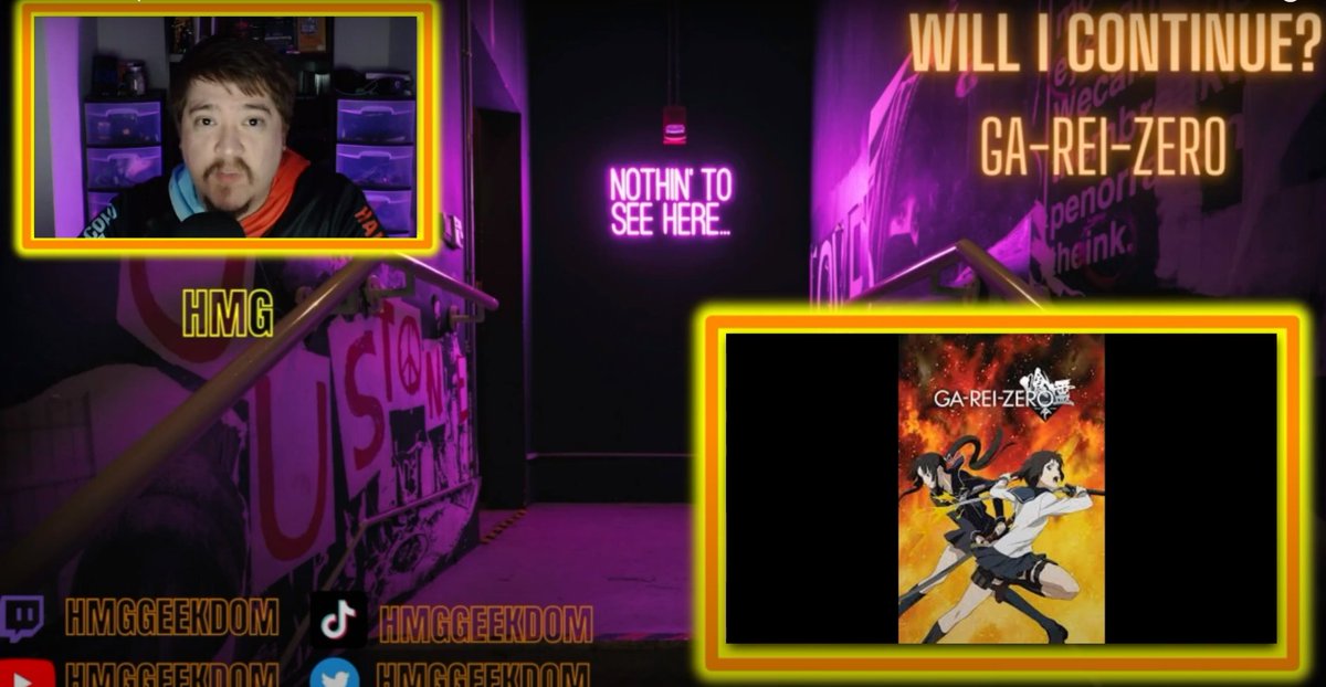 hmggeekdom's tweet photo. A new Will I Continue? episode is live! I checked out Ga-Rei-Zero! Will I Continue??? 

https://t.co/VPtBEdg25o

#gareizero #anime #weeb https://t.co/1C3Db4d7xp
