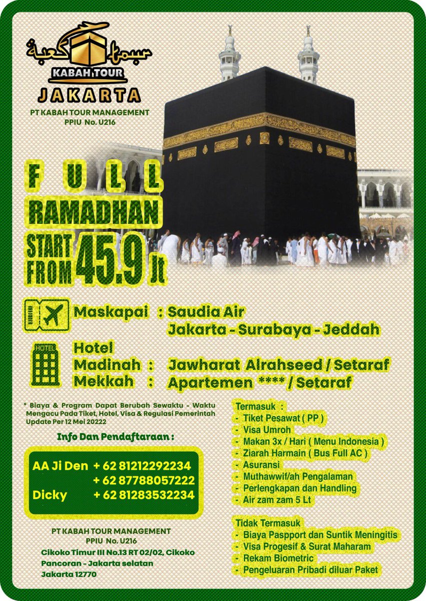 UMRAH FULL RAMADHAN 1444 H Marhaban ya Ramadhan