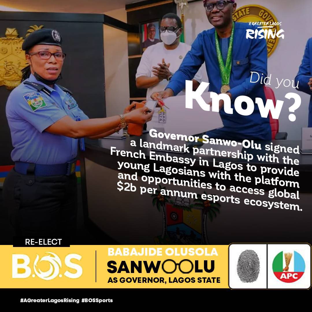 Dear LAGOSIANS!!

As you go out to vote this day, remember WE ARE VOTING FOR <a href="/jidesanwoolu/">Babajide Sanwo-Olu</a> across all the LG in the State.

Lagos State is a shining light to all the states in Nigeria. We mustn’t allow the light💡 to be dimmed.

VOTE Babajide Sanwo-Olu.

#SanwoAgain 
<a href="/Mr_JAGs/">Jubril A. Gawat</a>