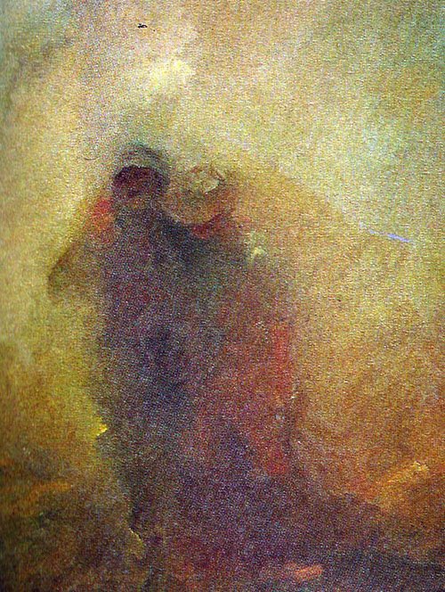 Çanakkale'yi farklı yapan sadece geçilmez olması değil şu resimde olan ruhu savaşırken dahi kaybetmemesi Ressam Korkut Ulug