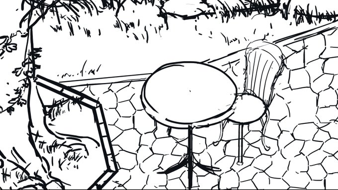 落書き!
 #背景 #イラスト 