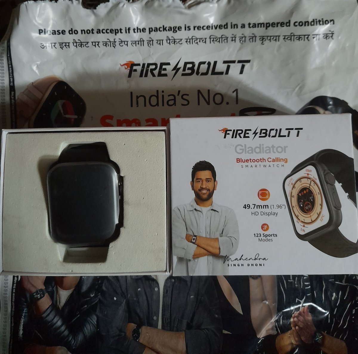 prashant2witts's tweet image. Thank you so much Abhijit bhai for this Fireboltt Gladiator Smartwatch #TechUnboxing
#Giveaway @TechUnboxing5