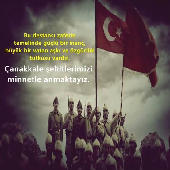 52emra's tweet photo. Çanakkale Zaferi'miz kutlu olsun, şehitlerimizi rahmet ve minnetle anıyoruz.. Bu vatan bize emanet, sonsuza kadar koruyacağız.. 💓🇹🇷❤️🤲 #canakkalesavasi #çanakkaleşehitleri #türkiye #ATATÜRK #vatan https://t.co/AFNj0JqZdO