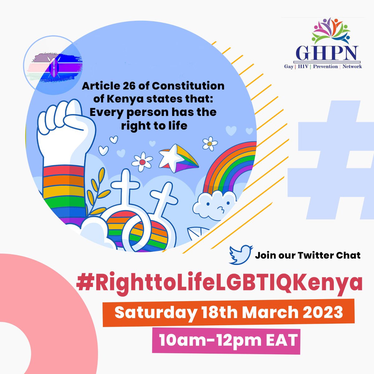 According to the constitution of kenya in article 26; every citizen of Kenya has the right to life. 

#RightToLifeLGBTIQKenya