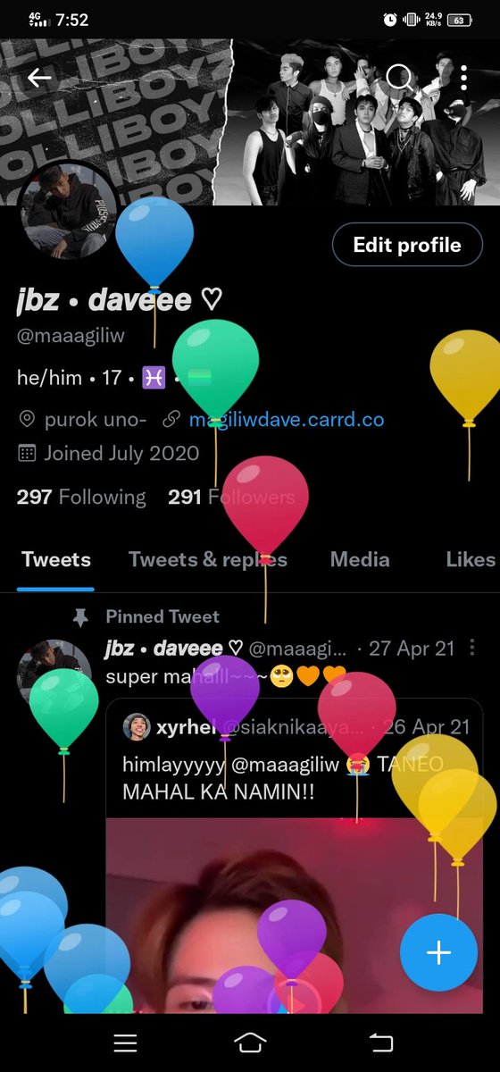 maaagiliw's tweet photo. 4th birthday ko na here 🥲❤️ https://t.co/7BbmSggQL7