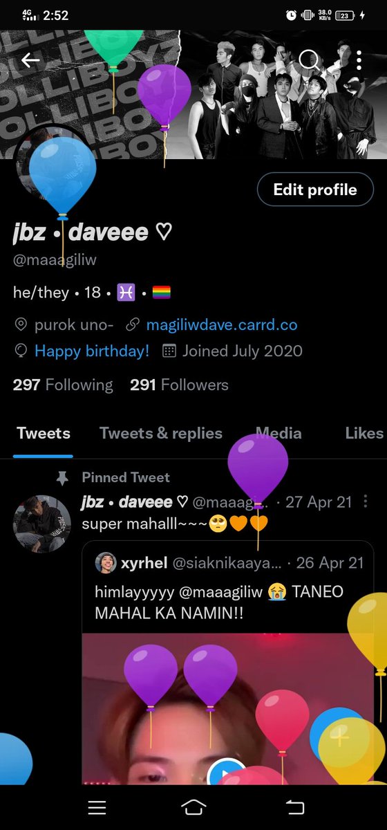 maaagiliw's tweet photo. 4th birthday ko na here 🥲❤️ https://t.co/7BbmSggQL7