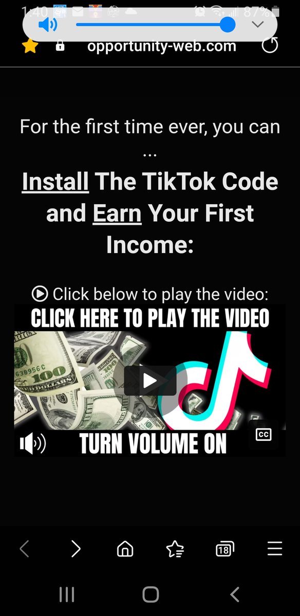AndrewKittle4's tweet photo. @mikepompeo I did not try this mor am I an expert but it seems tic toc has a backdoor code to give away money to users everyday. I think to hastened the data collection for their military. It would be an Incentives for Americans to stall its banning. motive to keep here.  No go)od( https://t.co/tQcu6EuRFV