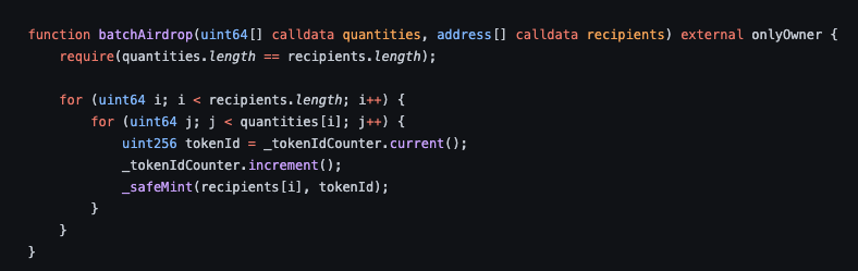 PopPunkOnChain's tweet photo. Ding ding ding.

I've finally found it. A function in a production contract that's so egregiously inefficient that I nearly vomited.

Please. NEVER do this. EVER. Literally EVER.

I'm on the verge of tears at my desk right now. https://t.co/JLnCNNmaOX