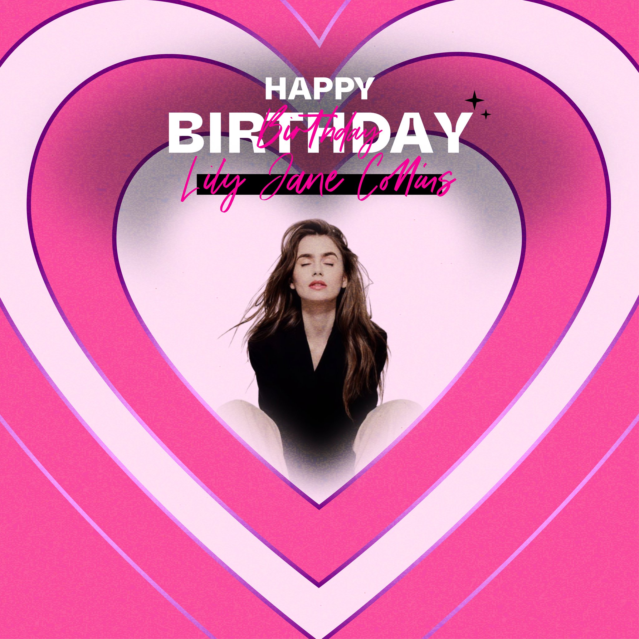Happy birthday to our precious Lily Collins 