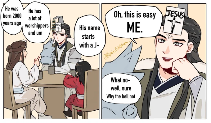 Xielian and Junwu play guessing game 💁
#tgcf #天官赐福 #HeavenOfficialsBlessing #xielian #junwu #huacheng #jesus 